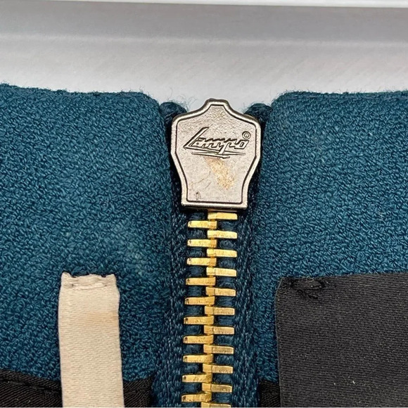 ROLAND MOURET JEDDLER TEAL CREPE CAP SLEEVE DRESS SIZE 14 - Picture 13 of 14